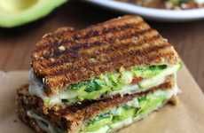 Veggie-Packed Grilled Cheeses