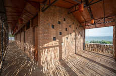 Eucalyptus-Enclosed Houses