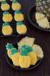 Tropical Pineapple Sugar Cookies Image 2