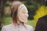 Doily Mask Portraits Image 7