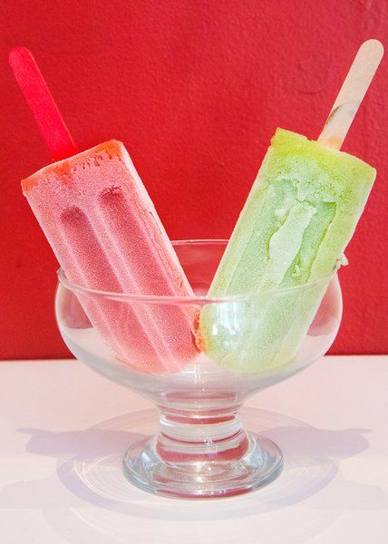 Strawberry Daiquiri Popsicles