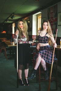 Playful Vintage-Inspired Fashion Image 4