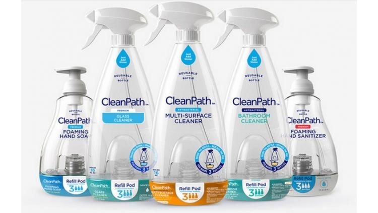 Refillable Cleaning Bottles