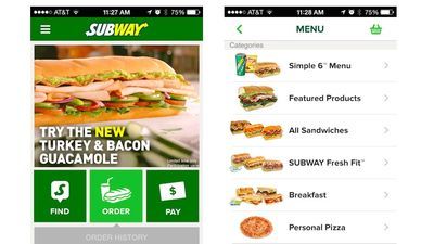 Pre-Ordering Sandwich Apps