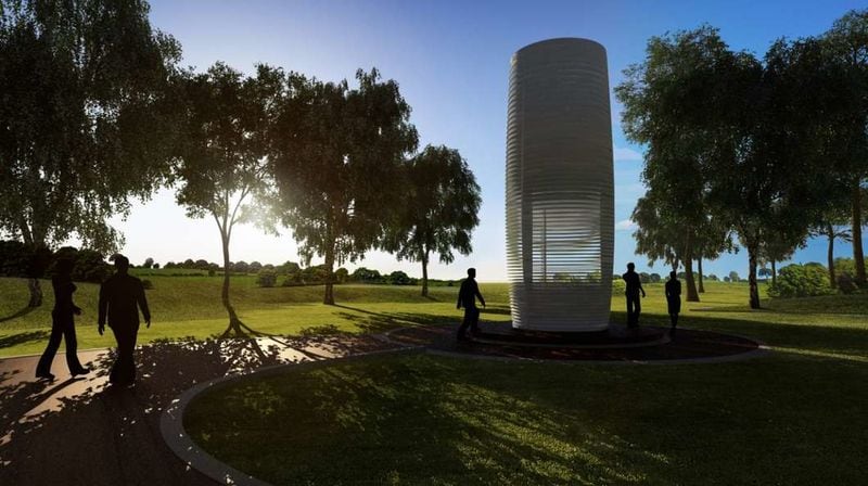 Air-Purifying Towers