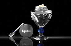 Crystal-Packaged Skin Creams