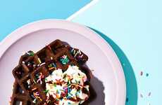 Brownie Dessert Waffles