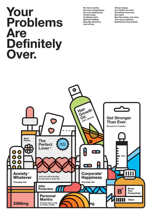 Ironic Self-Help Posters