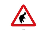 Recreated Elderly Road Signs Image 5