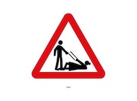 Recreated Elderly Road Signs Image 6