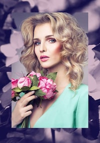 Exuberant Flower Editorials Image 2