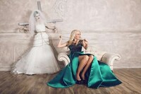 Emerald Divorcee Gowns Image 2