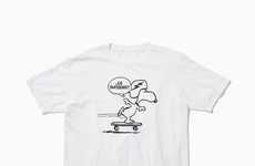 Skateboarding Cartoon T-Shirts