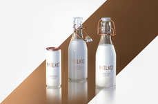 Sleek Milk Bottle Designs