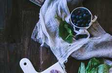 Basil Blueberry Popsicles