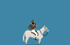 8-Bit Art Advertisements