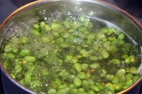 Savory Edamame Cakes Image 2