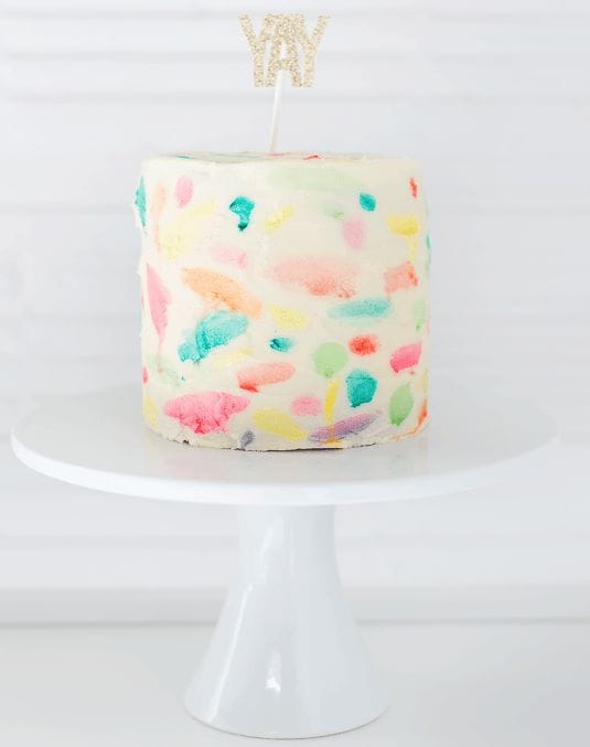 Colorful Cake Decor