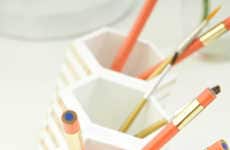 Hexagonal Desktop Organizers