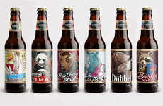 Anthropomorphic Beer Logos