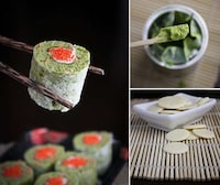 Matcha Sushi Cakes Image 2