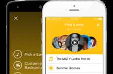 Expressive Music Messaging Apps