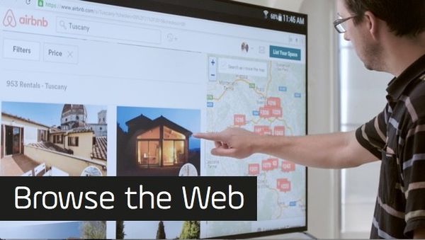 Touchscreen-Enabling TV Devices