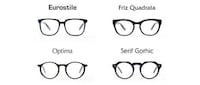 Typeface-Inspired Eyewear Image 4