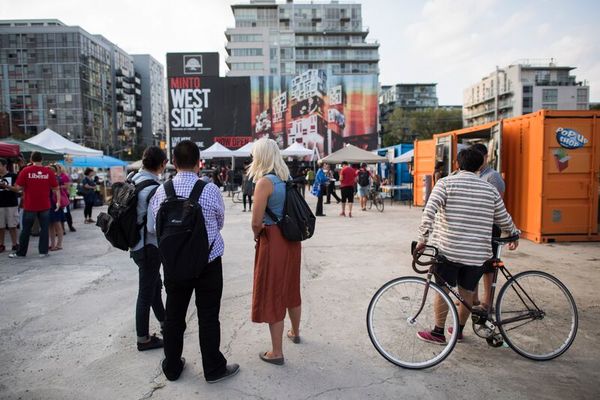 Shipping Container Block Parties