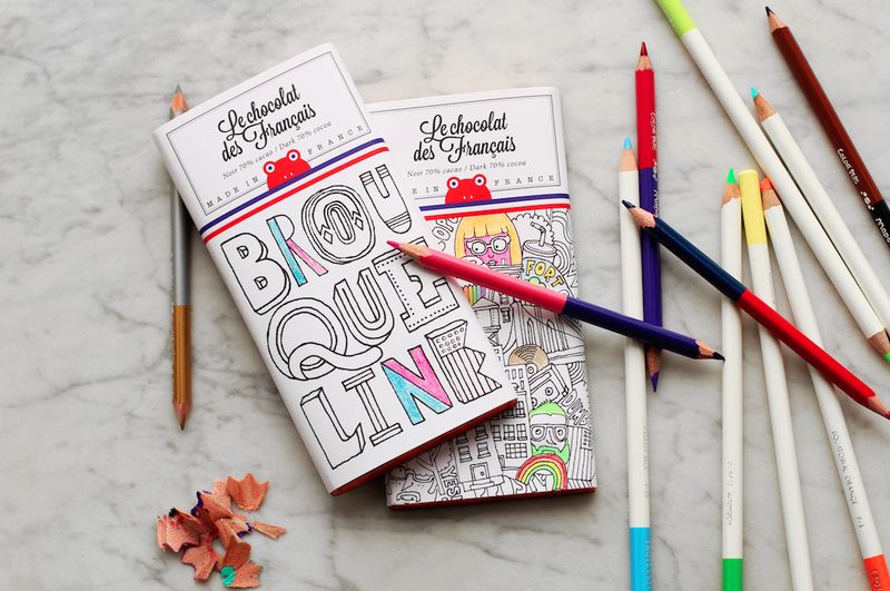 Coloring Chocolate Bars