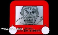 Toy-Made Superhero Sketches Image 2