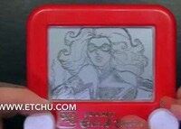 Toy-Made Superhero Sketches Image 4