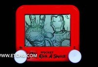 Toy-Made Superhero Sketches Image 5