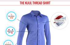 Self-Cooling Dress Shirts