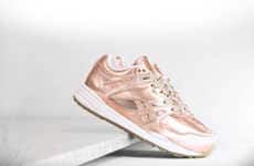 Rose Gold Sneakers