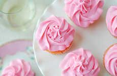 Wine-Infused Pink Cupcakes