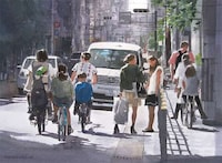 Urban Watercolor Portraits Image 7