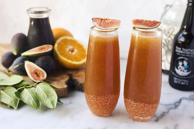 Balanced Kombucha Cocktails