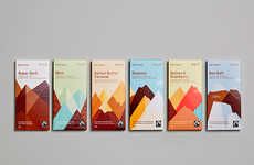 Mountainous Chocolate Labels