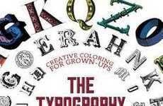 Typographic Coloring Books