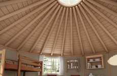 Hybrid Yurt-Cabins