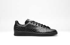 Textured Reptilian Sneakers