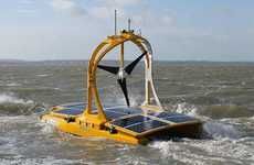 Autonomous Solar-Powered Catamarans