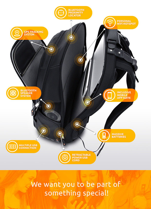 Technologically Savvy Backpacks