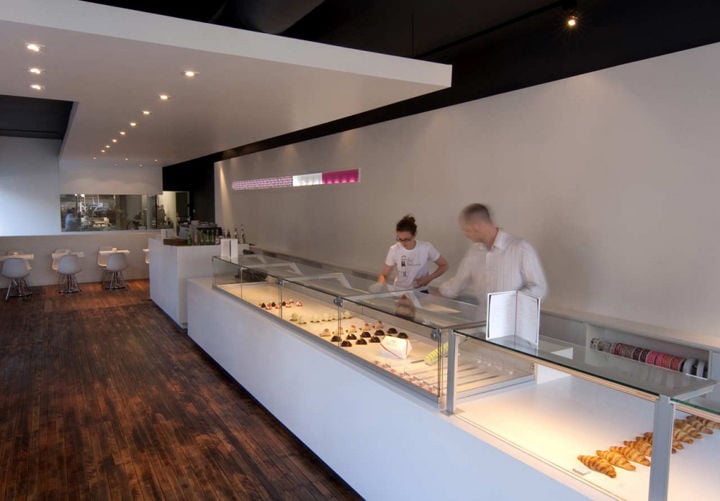 Glass-Encased Pastry Displays