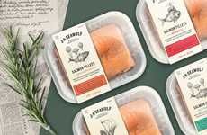Whimsical Salmon Packaging