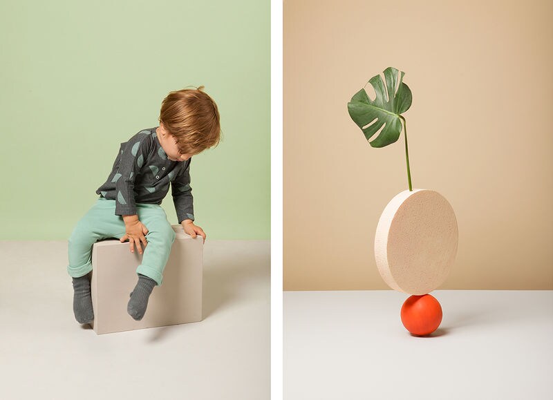 Geometric Baby Apparel