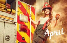 Spicy Firefighter Calendars