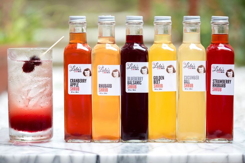 Vinegar Cocktail Syrups