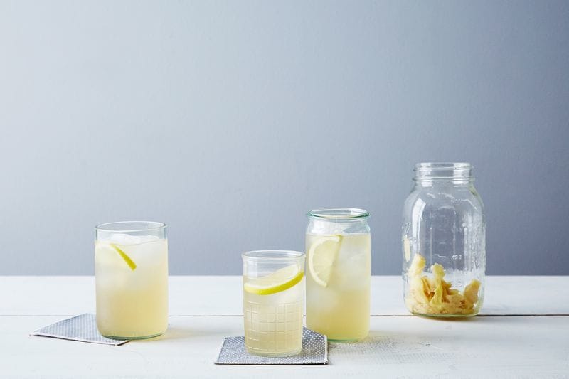 Steeped Gingery Beverages